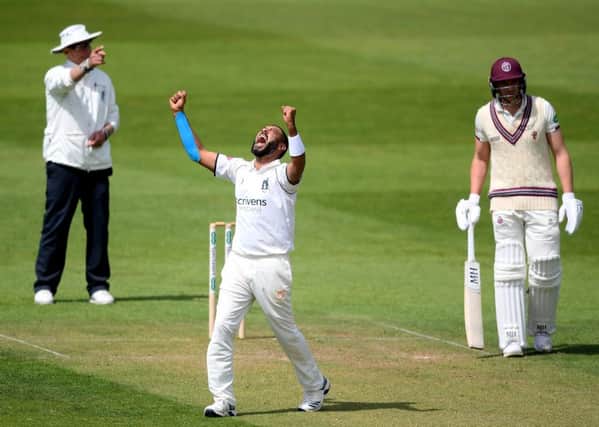Back home: Warwickshire's Jeetan Patel returns to the ground where he played his club cricket. Picture: Alex Davidson/Getty Images
