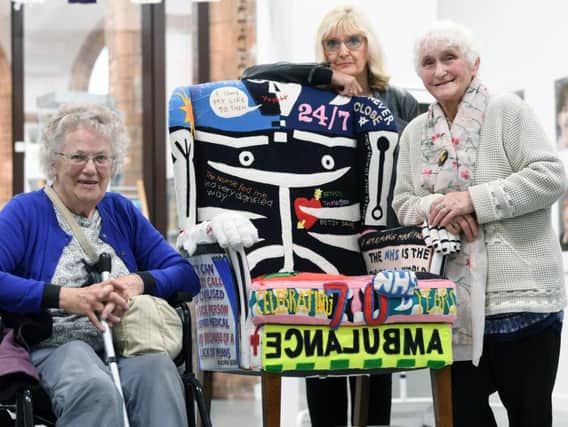 Beatrice Rogers, June Maw and Maureen Idle have shared their stories as part of the exhibition.
