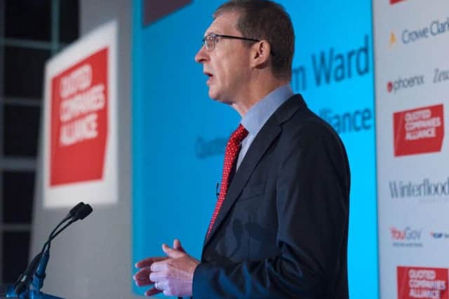 Tim Ward, chief executive, Quoted Companies Alliance