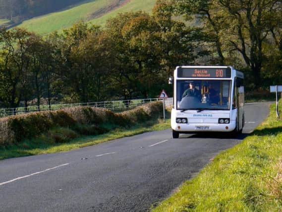 The Dales Bus is run as a not-for-profit network. Picture by Roger Ratcliffe.