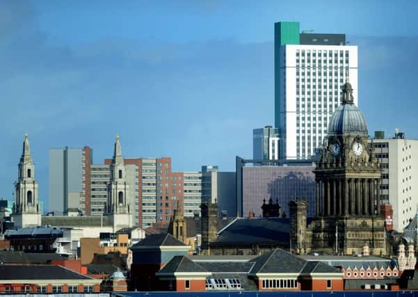 Skyline of Leeds, in West Yorkshire, whereby later today Leeds City Council are debating whether to potentially bid for the title of European Capital of Culture. Date:7th January 2014. Picture James Hardisty, (JH1001/83g).