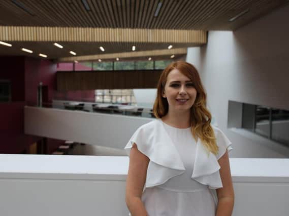 Jodie Howlett, who is taking part in the Space Studies Program. Picture: Sheffield Hallam University.