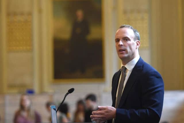 Dominic Raab was eliminated from the race to be the next Tory leader (PA / David Mirzoeff).