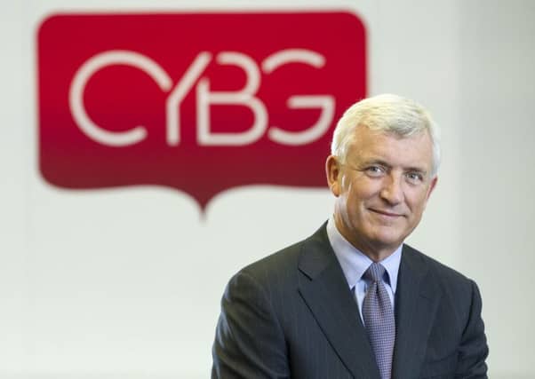 CYBG CEO David Duffy
Pic Peter Devlin