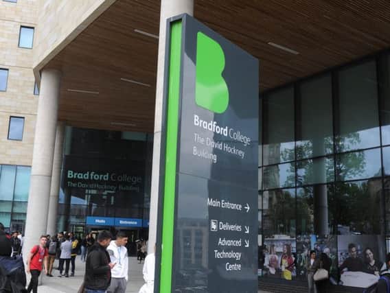 Staff at Bradford College will go on a three day strike in a row over pay and jobs.