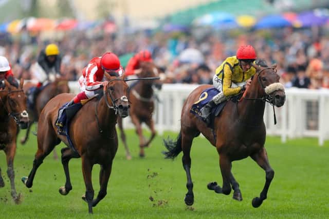 Move Swiftly ridden by jockey Daniel Tudhope. Picture: Mike Egerton/PA