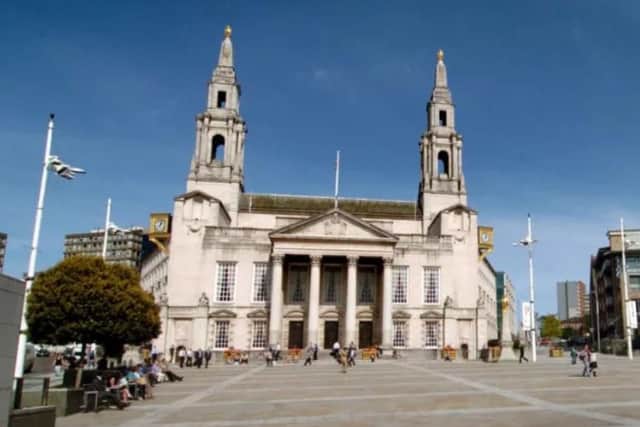 Leeds's historic Civic Hall.