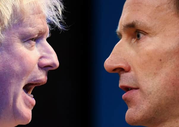 Either Boris Johnson or Jeremy Hunt will be the next prime minister. (Getty images)