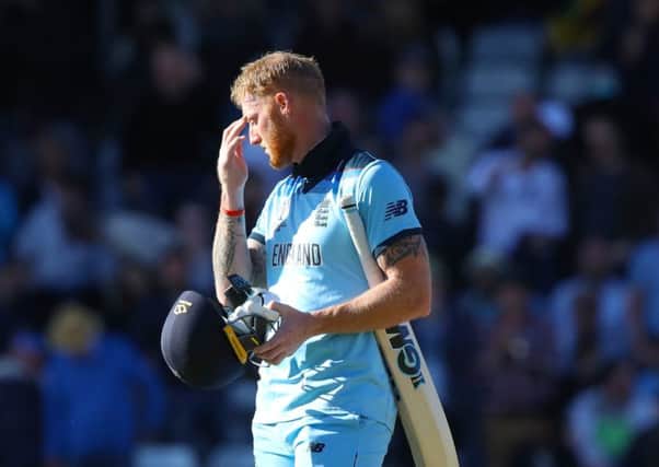 England's Ben Stokes after his side are defeated by Sri Lanka at Headingley. Picture: Tim Goode/PA