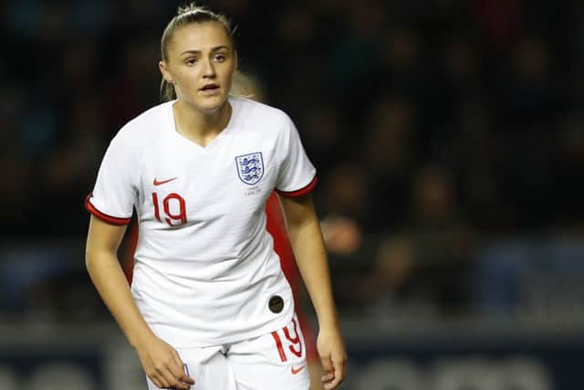 Better than Messi in some eyes: England's Georgia Stanway.