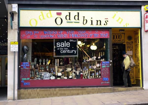 Former Oddbins store on Albion Street, Leeds.