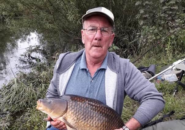 SURPRISE START: Whinmoors Tony Hart got more than he bargained for at the start of the new season with this rare river common carp, weighing in at 17-08 from the tiny lower Nidd.
