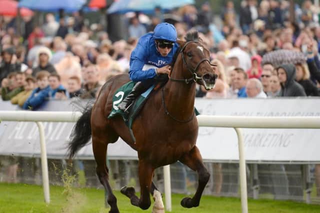 Blue Point became a multiple Group One winner after landing the 2016 Gimcrack Stakes at York under William Buick.