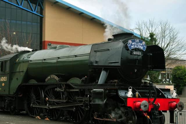 Flying Scotsman, pictured at the National Railway Museum in York. Picture by Gary Longbottom.
