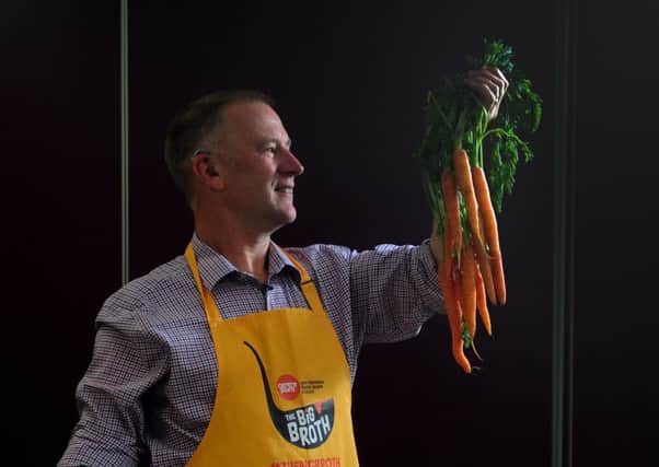 Big Broth winner Richard Norman, at Yorkshire Provender, 
.Picture by Simon Hulme