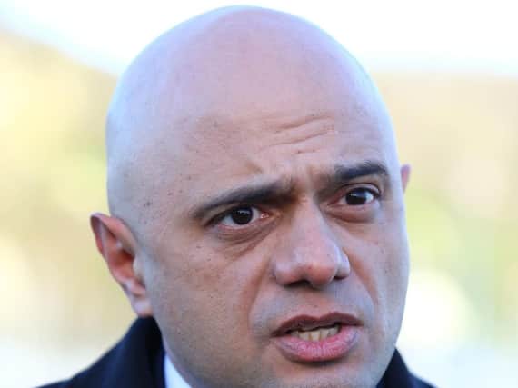 Home Secretary Sajid Javid has revealed he is "deeply concerned" about knife crime across Yorkshire following a 94 per cent increase in offences in the last eight years.