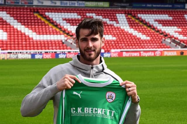 New Barnsley signing Samuel Radlinger
