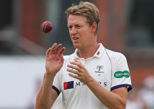 Milestone beckons:  Yorkshire captain Steve Patterson. Picture: Alex Livesey/Getty Images