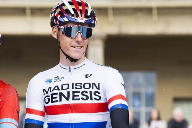 British National Road Race champion Connor Swift: Defends his title.
