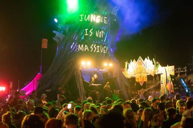 Plastic bottles were banned from this year's Glastonbury music festival.