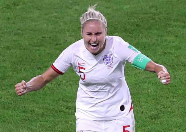 Steph Houghton: Reports of her injury were not a case of mind games, says victorious captain.