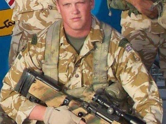 Adam Brook served in Northern Ireland, Iraq and Afghanistan