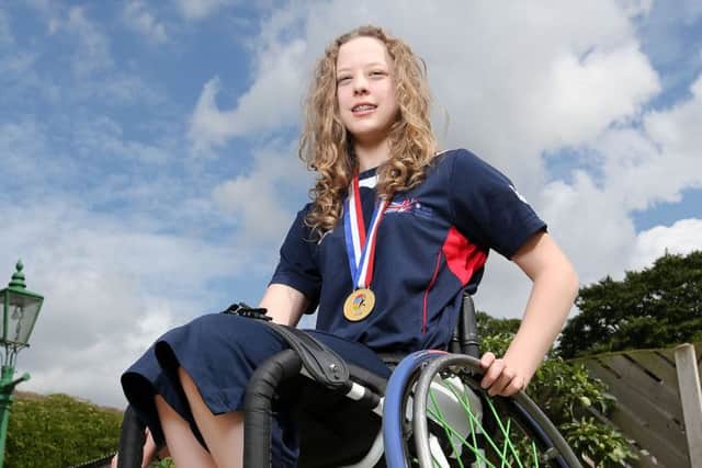 Leah Evans won a won gold medal in the under-25 Wheelchair Basketball Championships. She has also been selected for senior GB team for the European Championships in August.