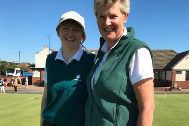 Yorkshire Ladies' captain Heather Muir, right, and coach Lysa Jones led their side to another Northern Counties Match Week title (Picture: Yorkshire Ladies County Golf Association).