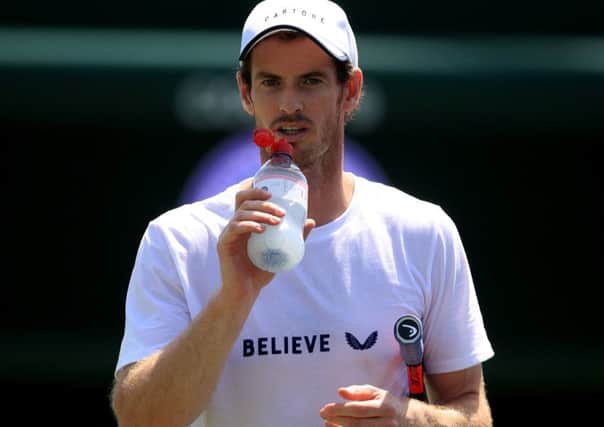 Wimbledon will pioneer bottles made from recycled plastic at this year's championships where Andy Murray will compete in the doubles.