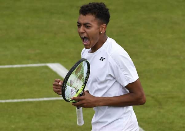 Paul Jubb: Not allowed to cash in on his Wimbledon debut due to his amateur status. (Picture: Getty Images)