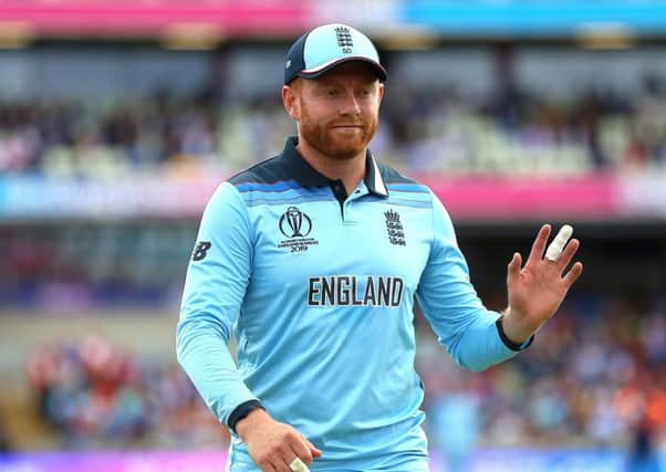 England's Jonny Bairstow during the ICC Cricket World Cup group stage match at Edgbaston, Birmingham. (Picture: PA)