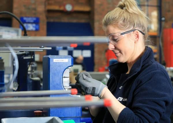 Gripple manufactures wire tension devices. The company was founded by Hugh Facey OBE. Mr Facey decided to divest his shareholding to employees. Now every staff member has to buy £1,000 of shares within the first year of joining the business. Picture: Chris Etchells