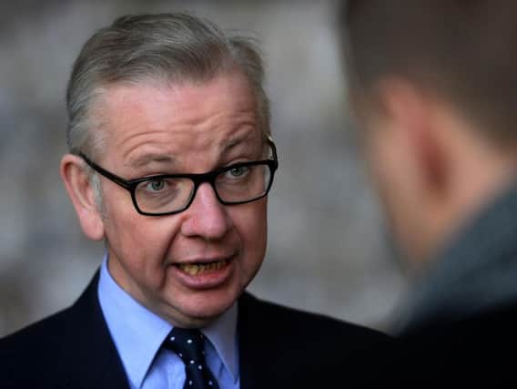 Environment Secretary Michael Gove said he was a "huge fan" of the Power Up The North campaign instigated by The Yorkshire Post alongside 30 other newspapers, political, business, civic and religious leaders. Picture by Kirsty O'Connor/PA Wire.