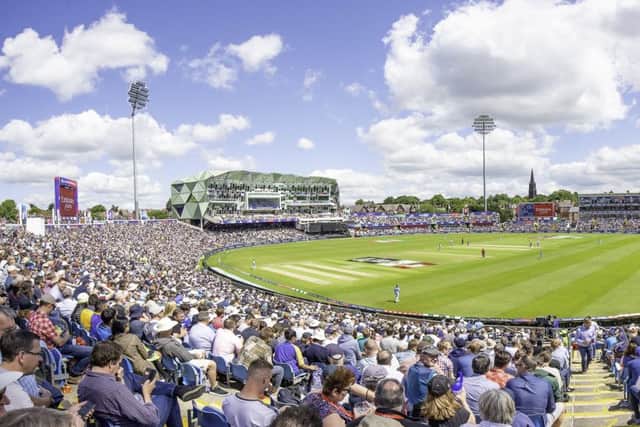 The closure of the East Coast Main Line coinicdes with the first Ashes Test at Headingley for 10 years.