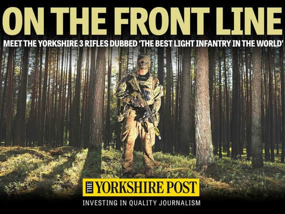 Meet the Yorkshire 3 Rifles dubbed the best light infantry in the world.' Chris Burn reports on NATOs Exercise Iron Wolf from Lithuania.