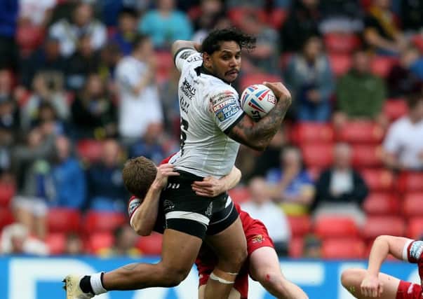Hull FC Albert Kelly is back in action to face St Helens. Picture: Richard Sellers/PA