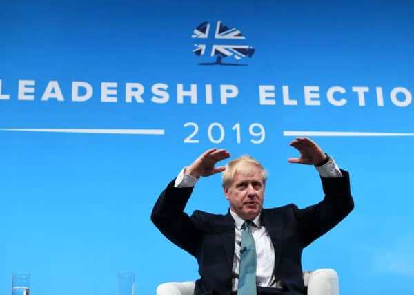 Boris Johnson - speaking in York - will be the first former mayor to become Prime Minister if he wins the Tory leadership race.