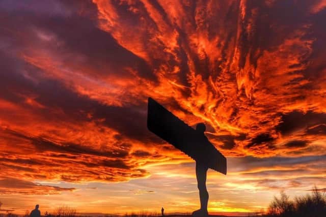 The Angel of the North has become the symbol of the Power Up The North campaign which was launched nearly four weeks ago.