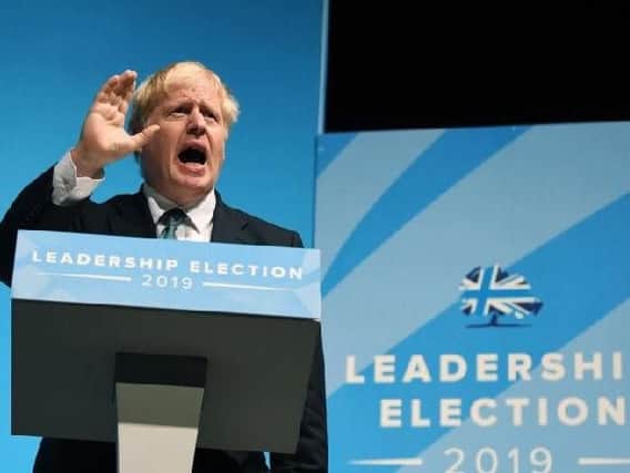 Tory leadership frontrunner Boris Johnson