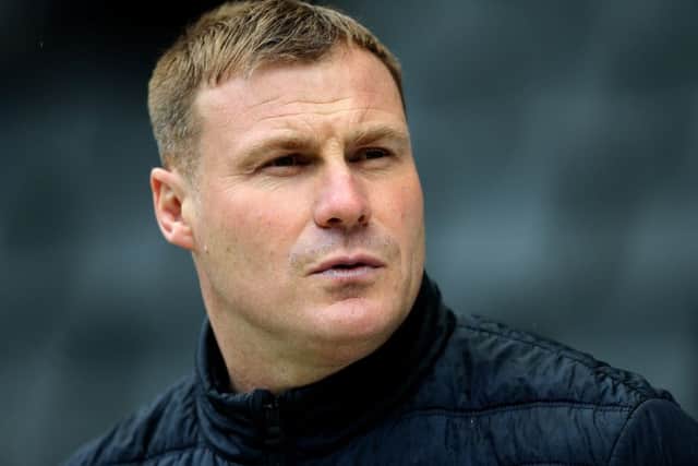 Former Mansfield Town manager David Flitcroft is also in the running for the Rovers job. (Picture: PA)