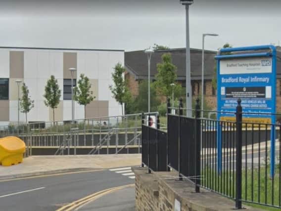 Bradford Royal Infirmary expected to be one of the hospitals affected by strike action from Monday morning.