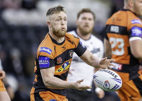 Cory Aston: Says consistency is the key if Castleford Tigers are serious about the play-offs.