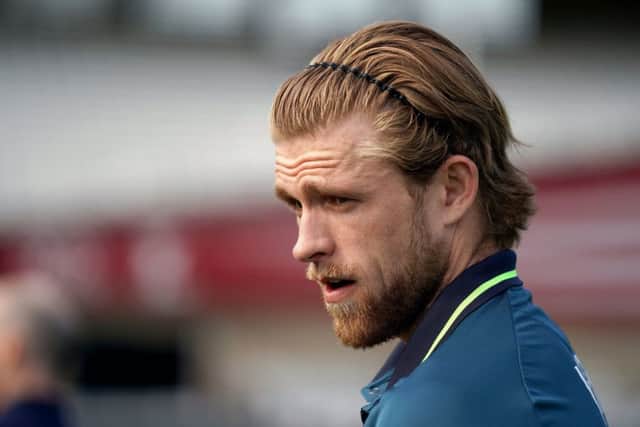 England's David Willey during the nets session at The Kia Oval, London. (Picture: John Walton/PA Wire)