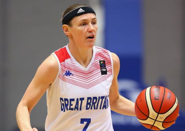 Rachael Vanderwal: Scored 11 points for GB women in the bronze-medal defeat to Serbia. (Picture: Getty Images)