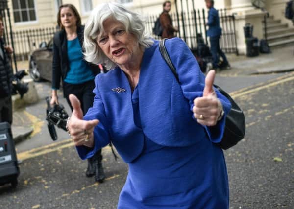 brexit Party MEP Ann Widdecombe caused offence when she compared the EU to slave owners.