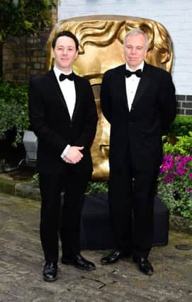 Reece Shearsmith and Steve Pemberton arriving at the British Academy Television Craft Awards at the Brewery, London.  Picture: Ian West/PA Images.