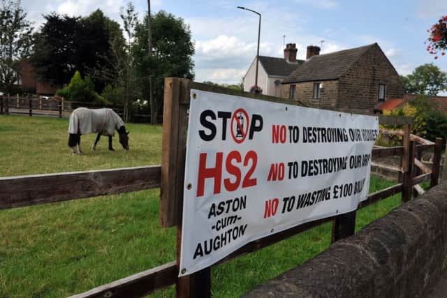 HS2 continues to face significant opposition in some Yorkshire communities.
