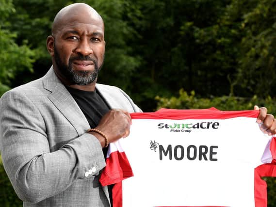 New Doncaster Rovers manager Darren Moore