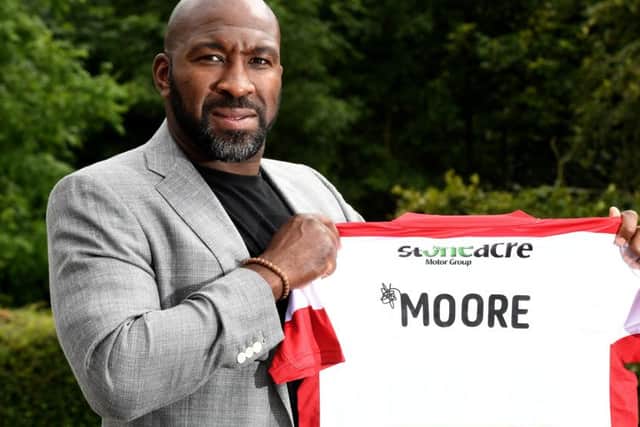 Doncaster have appointed Darren Moore as their new manager. Picture courtesy of Doncaster Rovers.