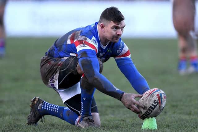 Milestone: Danny Brough needs just two points to move joint-second in the list of Super Leagues all-time leading points scorers. (Picture: PA)